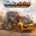 Bimka Drive - Smash Cars into Splinters! is a browser game with realistic vehicle damage and customizable cars. Several levels have high-speed collisions.