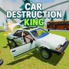 Racing and demolition make Car Destruction King an interesting online game. The player drives to destroy as many cars as possible in the allotted time.
