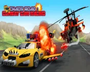Playing the racing game Chaos Road Combat Car Racing is a thrilling experience. That combines high-speed car racing with intense combat elements.