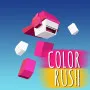 Color Rush takes you into a fast-paced race where you have to help a dynamic character run on colorful platforms to explore every level.