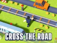 Cross the Road is an engaging and addictive arcade-style game. The player controls a charming animal and crosses a busy road with obstacles.
