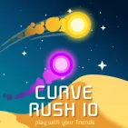 Curve Rush IO is one of the most intriguing online multiplayer games. The players compete against each other in a fast-paced, colorful environment.