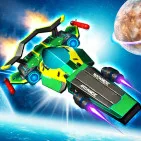 An exciting online racing game called Future-set Cyber Racer Battles. Fast races against opponents with upgraded weapons and power-ups are played.