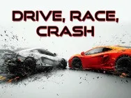 Drive, Race, Crash is a fun racing game with speed, strategy, and wrecks. Players compete by doing acrobatics and avoiding obstacles on various tracks.