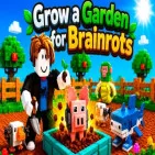 Harvest valuable Brainrots with Grow a garden for Brainrots. As you grow, your garden expands, and rarer varieties and new areas are gradually unlocked.