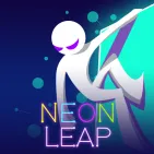 In addition to being visually fascinating, the platformer game Neon Leap is also really entertaining. Players must navigate through a vibrant, neon-lit world.