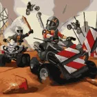 Funny and competitive, Rude Races is an engaging online racing game. Play quirky characters in frantic races around tracks with obstacles and surprises.