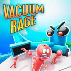Vacuum Rage is a fast-paced action-survival game. You use an 